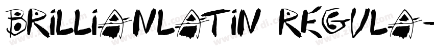 BrillianLatin Regula字体转换